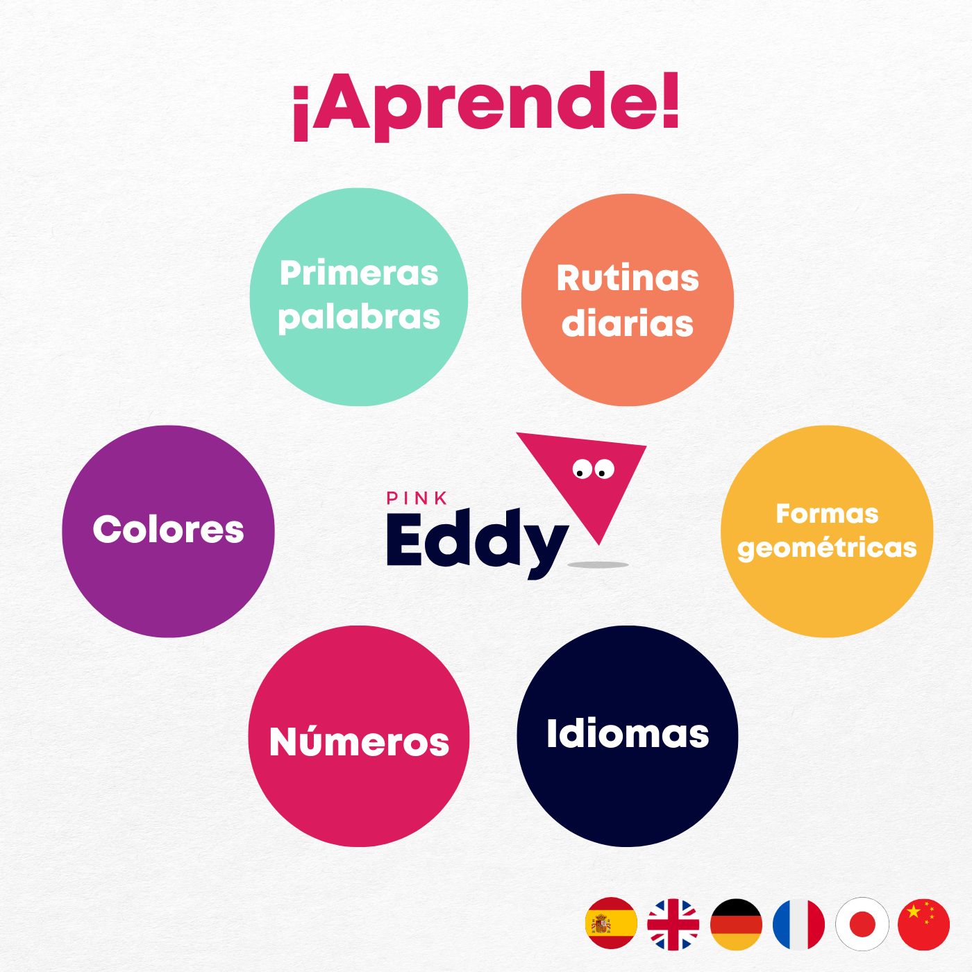 Pink Eddy - Juego de cartas educativo
