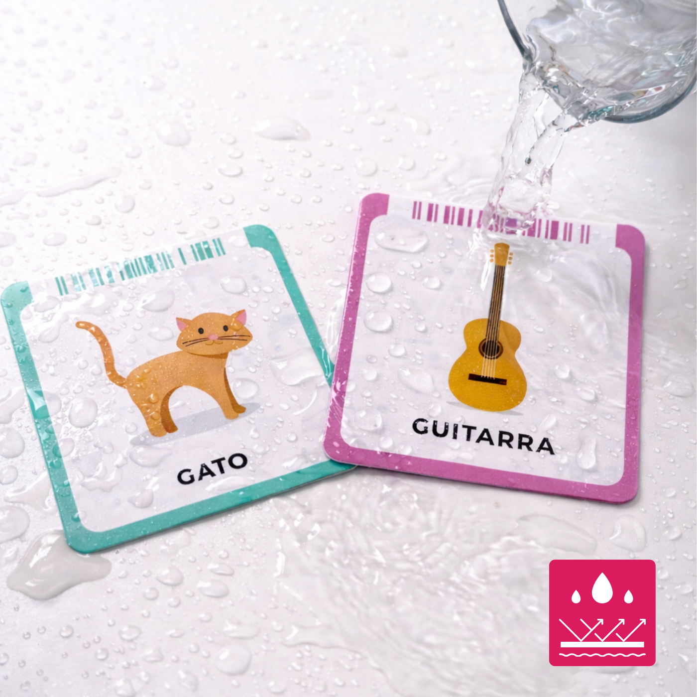 Pink Eddy - Juego de cartas educativo